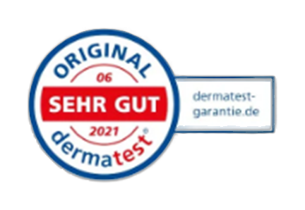 Dermatest Siegel — Sehr Gut (06/2021)
